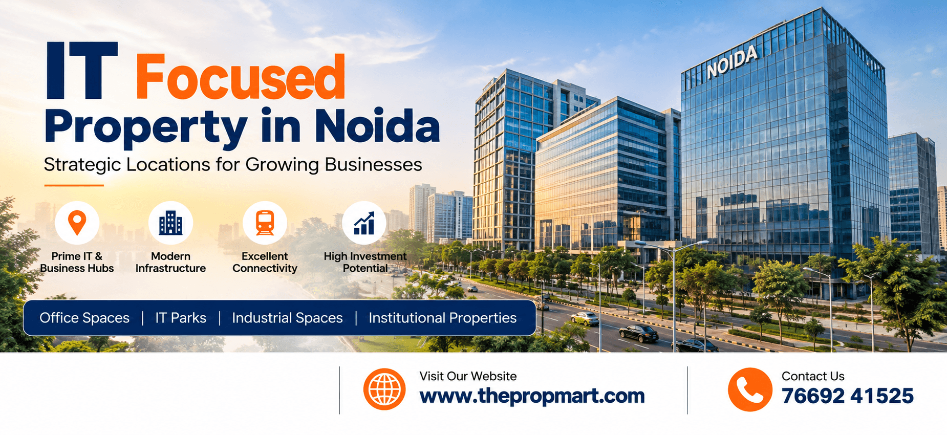 IT Focused Property in Noida: A Strategic Hub for Business Growth
