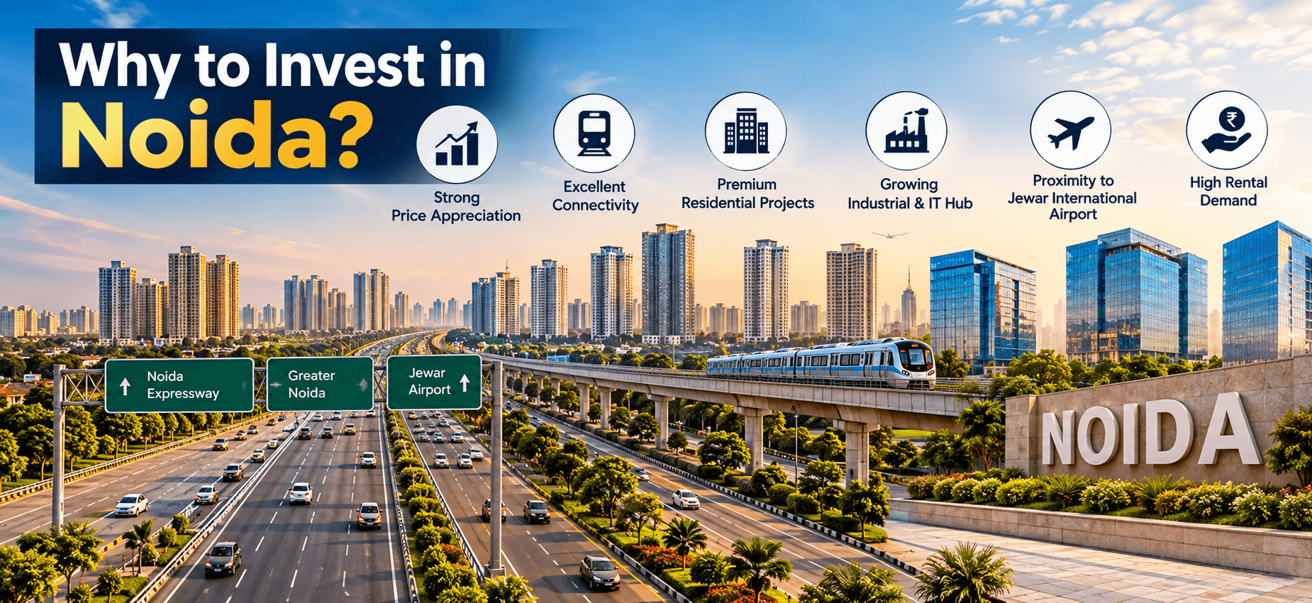 Why to Invest in Noida: Top Reasons You Shouldn't Miss