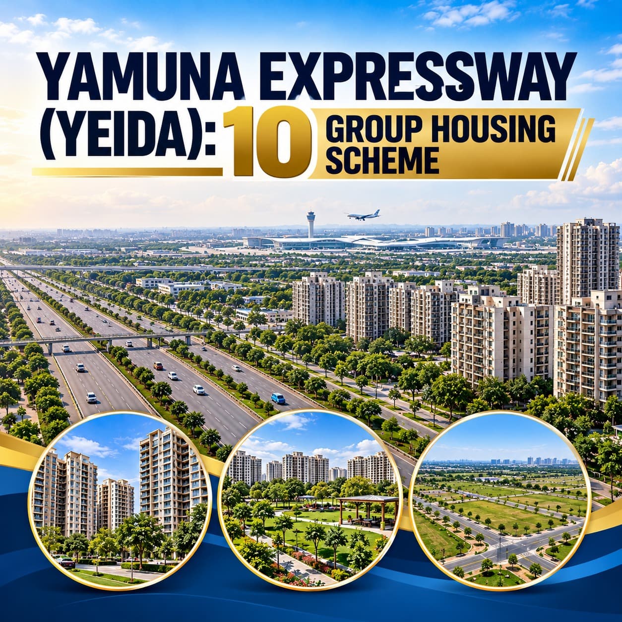 YAMUNA EXPRESSWAY (YEIDA): 10 GROUP HOUSING SCHEME