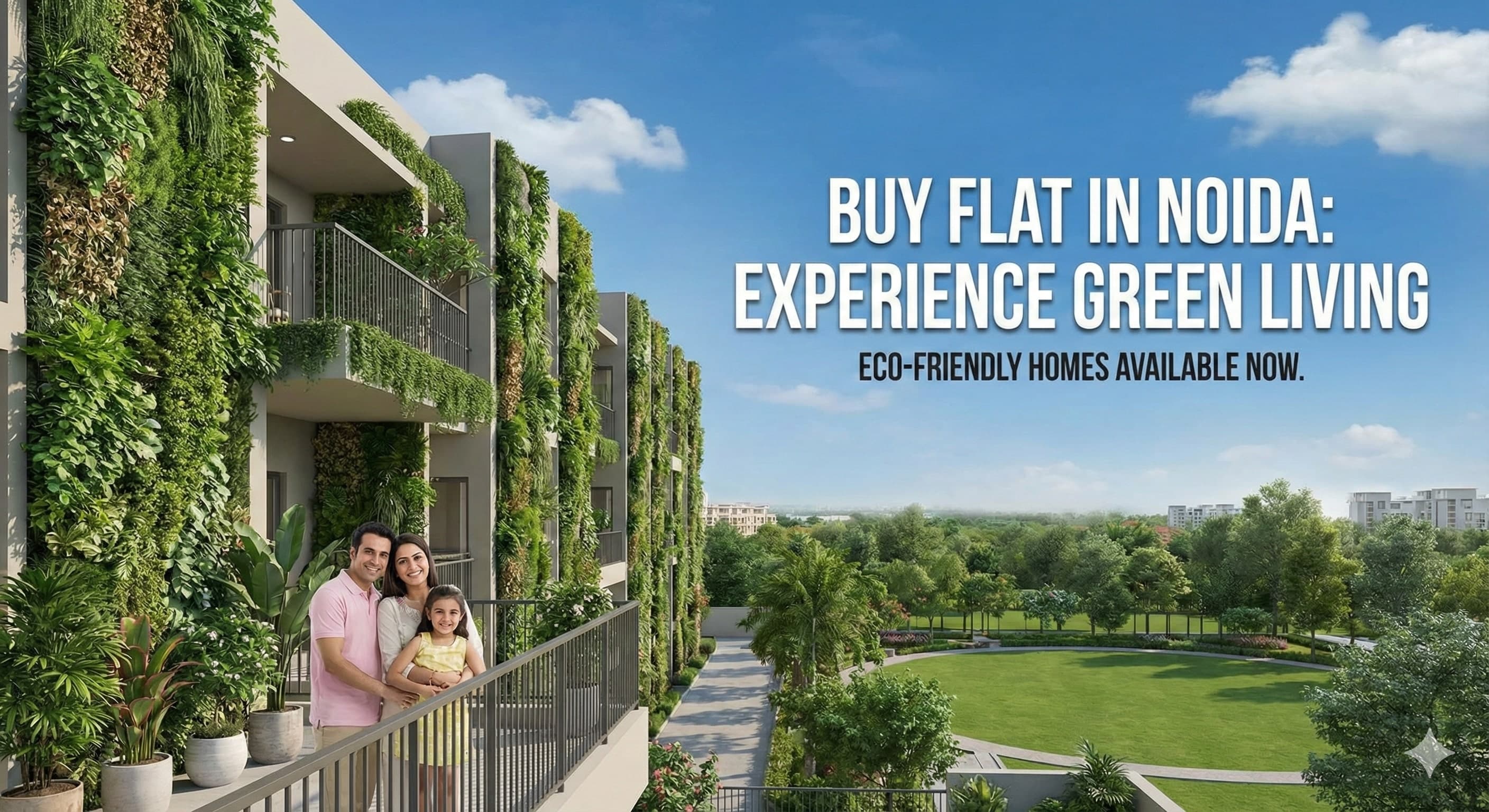 Buy Flat in Noida: Experience Green Living