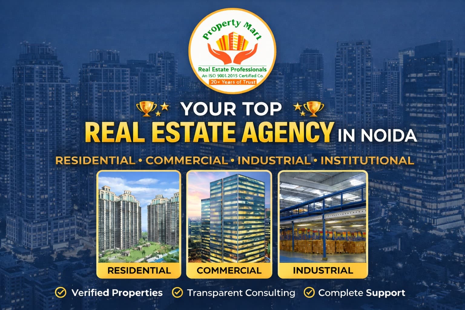 Top Real Estate Agency in Noida - Why Property Mart Is Your Best Choice