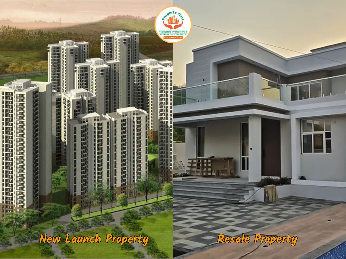 Resale property vs new launch projects in Noida real estate market 2026